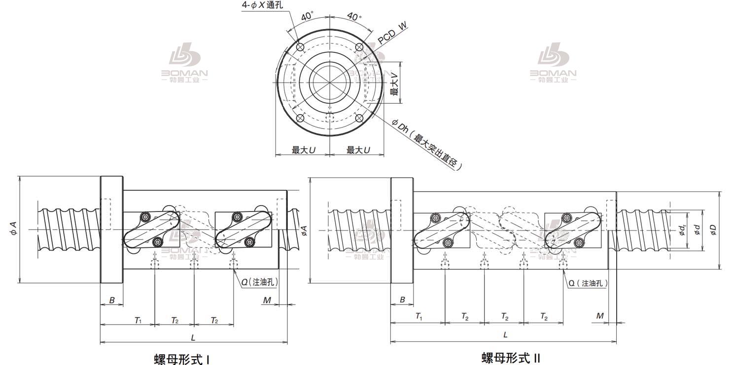 HTF-SRC6325-10.5-HTF-SRC滚珠丝杠