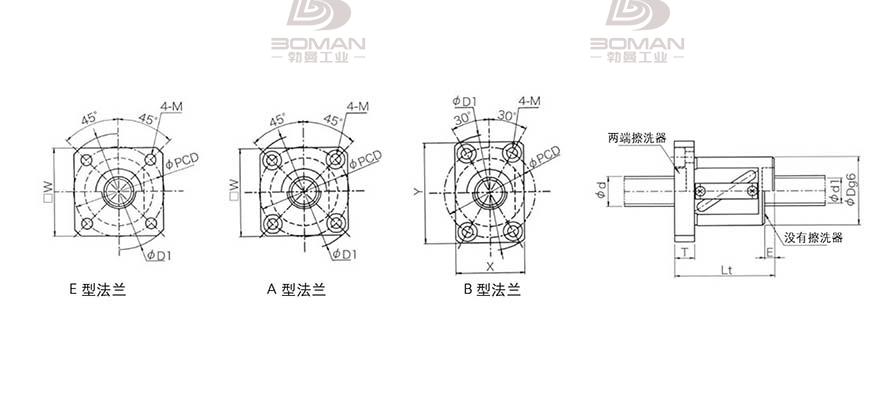 KURODA GR1005DS-BAPR 日本黑田精工丝杠钢珠安装方法