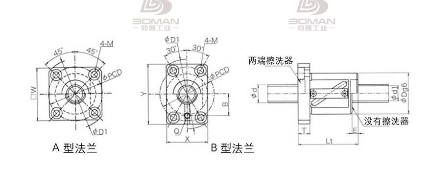 KURODA GR1504DS-BALR 日本黑田精工丝杠钢珠安装方法