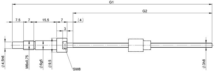 STEINMEYER施坦梅尔 1112/0,5.3.94.135 施坦梅尔滚珠丝杆结构图