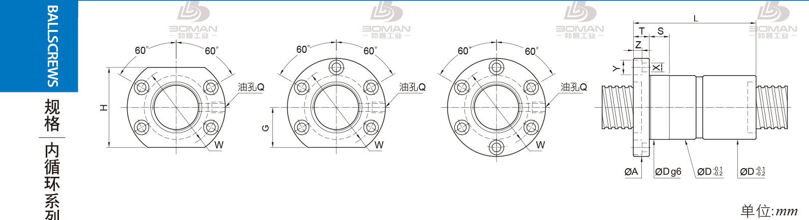 PMI FDIC5020-3 pmi丝杠规格