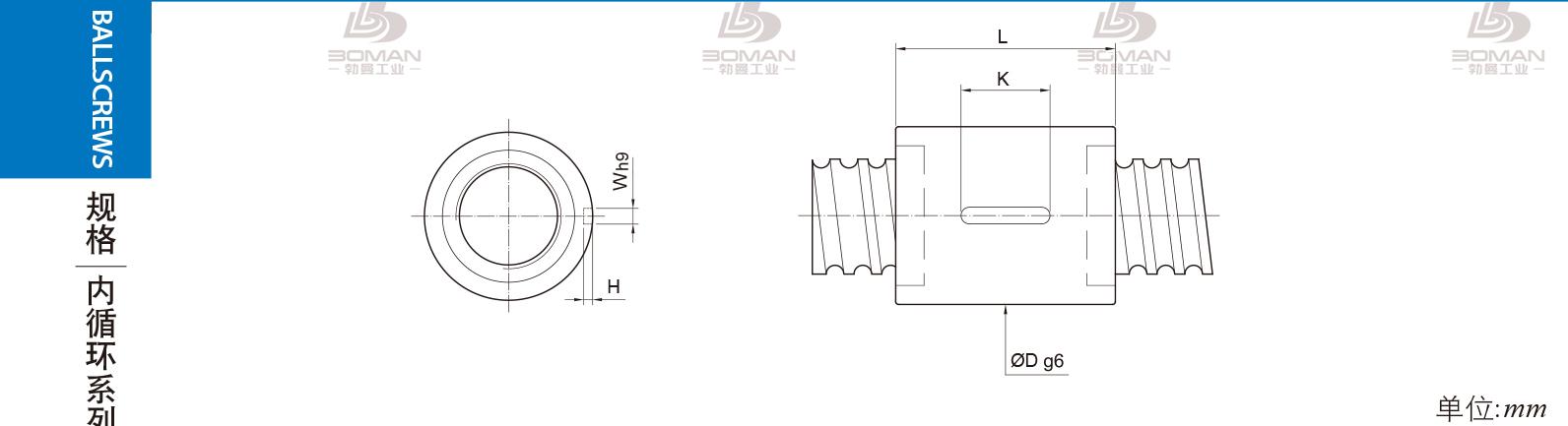 PMI RSIC2006-4 PMI滚珠丝杆支座